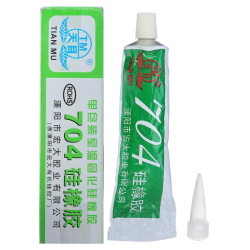 Heat-conducting adhesive-sealant TianMu RTV-704 45g silicone WHITE