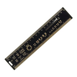 PCB Ruler Line template for electronics radio amateur 20cm