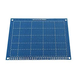 Prototype board universal 7cmX9cmX1.6mm pitch 2.54mm with bridge