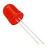 8mm LED Red matt 1000-2000 mCd 2-2.2V