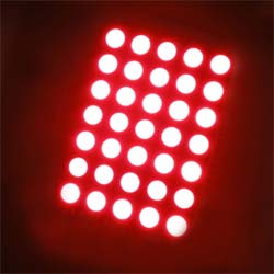 KL-20057-BSR 5x7 Round Dots