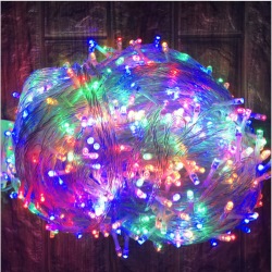 Garland  LED 100m 600 LEDs multicolor