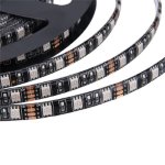 LED Strip Light<gtran/> SMD 5050 (60) IP65 Green black base<gtran/>