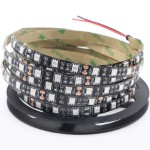 Светодиодная лента SMD 5050 (60) IP24 Красный черная основа