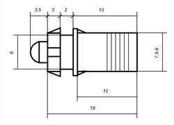 Гирлянда влагозащищенная светодиодная. Быстрый монтаж, зеленая, 12V