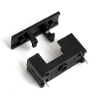 Fuse holder with lid 5x20mm MF563 Black