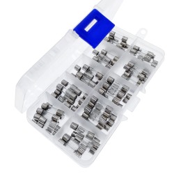  5x20 fuse set  0.25-10A 100pcs