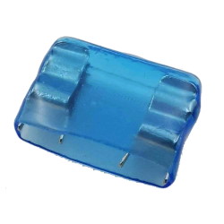  Fuse cap 6x30 Blue Transparent PVC Cover