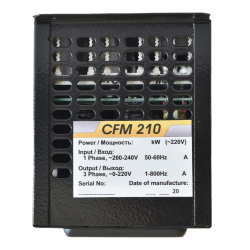 Frequency converter CFM210 1.5KW Software: 5.0