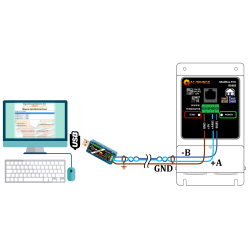 USB-RS485 adapter with galvanic isolation