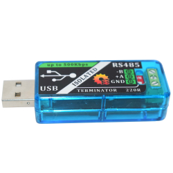 USB-RS485 adapter with galvanic isolation