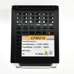 Frequency converter  CFM210 4.0KW Software: 5.0