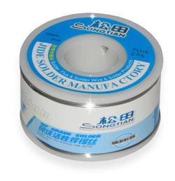 Solder SONGTIAN-  Sn63Pb37 [3.0mm 250g] No Flux without flux 0.0%