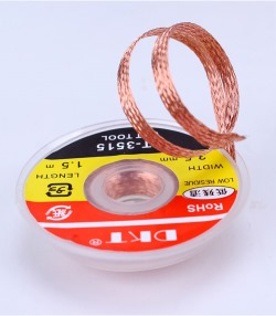 Solder absorbent braid DKT-2015 (2.0 мм, длина 1.5м)