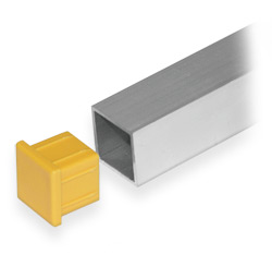 Plug for square profile 20x20x1.2 mm.