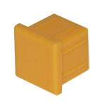 Plug for square profile 20x20x1.2 mm.