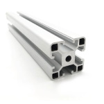 Aluminum machine profile<gtran/>  40x40 mm European standard JL-8-4040EC 2m anode.<gtran/>