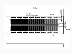 Плата макетна BB-701 контактна