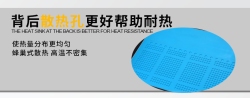 Heat resistant silicone mat TE-610 xxx*xxx mm BLUE