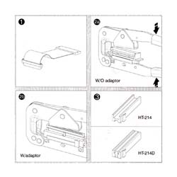 Crimp pliers 6PK-214 for IDC connectors