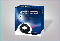  USB Endoscope  HMWS-002 USB-5.5-10M [d = 5.5mm, length 10m, 6LED]