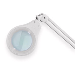 Table magnifier on a platform  MG-9003LED-7TS-5D with LED backlight, 5 diopter