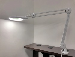 Лампа-лупа косметолога Intbright 9003LED-5D ЧОРНА, 5 діоптрій