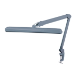 Table lamp on a clamp 9505LED-24-С dimming 117LED, 24W GRAY