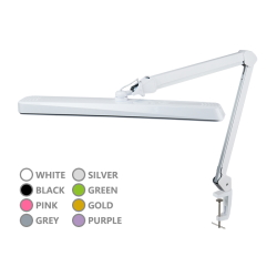 Table lamp on a clamp 9505LED-24-C dimming 117LED, 24W BLACK