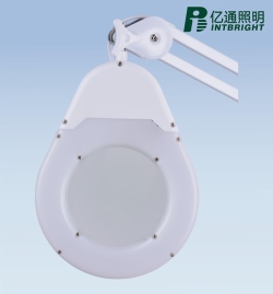 Лупа настольная Intbright 9005LED-5D ЧЁРНАЯ, 5 диоптрий