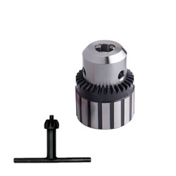 Cam chuck 0.6-6mm, cone B10, with key