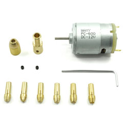 Micro drill  WLXY [9-12V, 0.15A, collet 6 pcs]