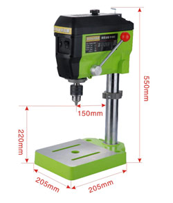 Drilling machine  BG-5168E (680W, 4500rpm, 13mm chuck)