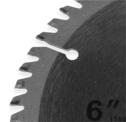 Detachable toothed disc for wood 150x16mm 60 teeth