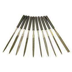 Set file for metal [10pcs, 5mm x 180mm]