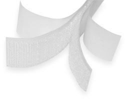  Velcro tape  Velcro with 3M adhesive [25mm x 1m, pair] WHITE