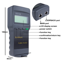 Тестер кабельний SC-8108