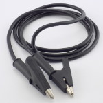 Cable Crocodile - crocodile black HM-567 1 meter