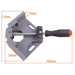 Carpentry aluminum corner vise INNER corner