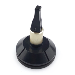  Extractor-suction cup for cell phones, with a lever