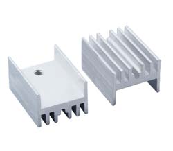 Радіатор алюмінієвий 21*15*11MM radiator heatsink TO-220