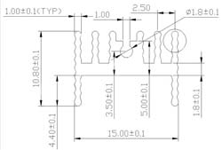 Радіатор алюмінієвий 21*15*11MM radiator heatsink TO-220