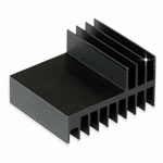 Радіатор алюмінієвий 50*58*31.8MM Module heat sink aluminum black oxide