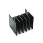 Радіатор алюмінієвий<gtran/> 25*30*24MM Aluminum heat sink (with pin)