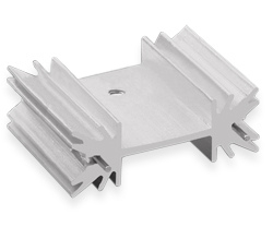 Радіатор алюмінієвий 25*34*12MM TO-3P aluminum heat sink