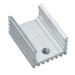 Радиатор алюминиевый 17*15*10MM TO-220 aluminum heat sink U-shaped