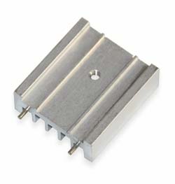 Радіатор алюмінієвий 30*27*10MM TO-220 aluminum heat sink