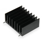 Aluminum radiator 30*37*15MM aluminum heat sink (with pin)