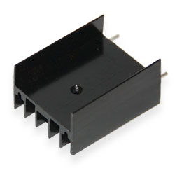 Радіатор алюмінієвий 30*23*16MM TO-220 aluminum heat sink