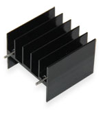 Радіатор алюмінієвий 30*30*24MM Aluminum heat sink (with pin)